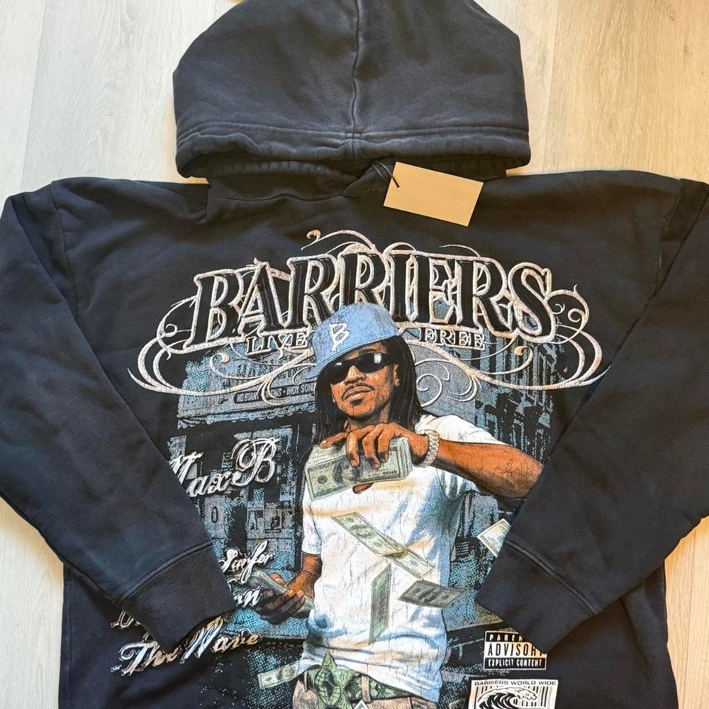 Barriers Worldwide Max B Live Free Hoodie